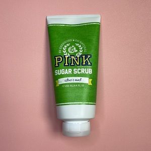 NEW Victoria’s Secret PINK sugar scrub Citrus and Mint “Be Energized Go Natural”